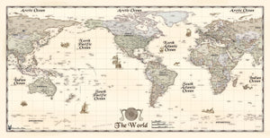 Compart Antique Ivory World USA Centered