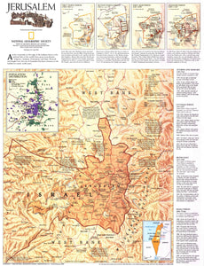 Jerusalem Map 1996