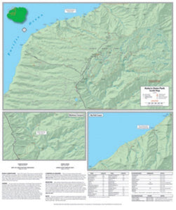 Kokee State Park Guide Wall Map