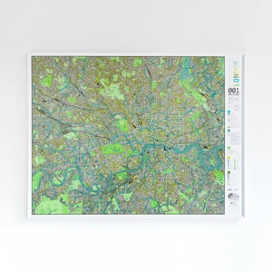 London Street Map by Future Mapping Company
