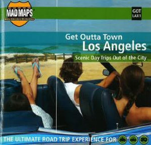 Los Angeles, California, Get Outta Town by MAD Maps