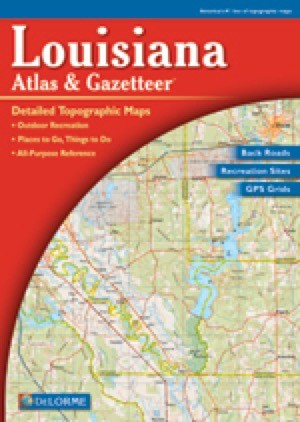 Louisiana Atlas and Gazetteer Eastview