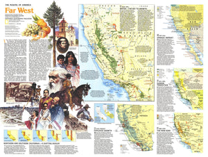 Making Of America, Far West Map 1984 Side 2