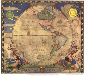Map of Discovery: Western Hemisphere