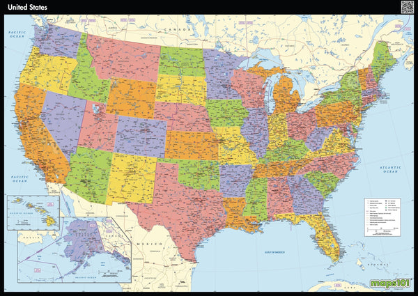 United States Map Maps.com