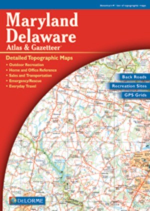 Maryland Delaware Atlas and Gazetteer Eastview