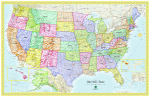 USA Wall Map