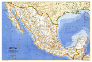 Mexico Map 1973