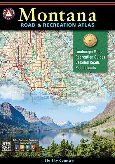 Montana Road and Recreation Atlas Eastview