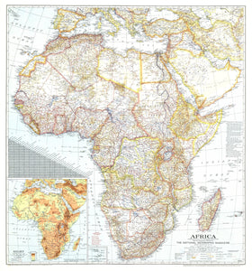 Africa Map 1943