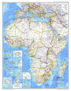 Africa Map 1980
