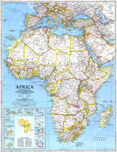 Africa Map 1990
