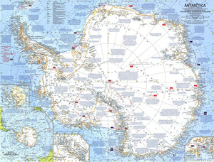 Antarctica Map 1962