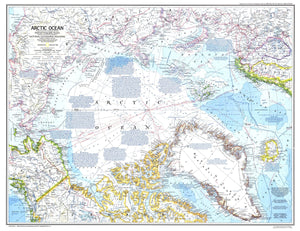 Arctic Ocean Map 1983