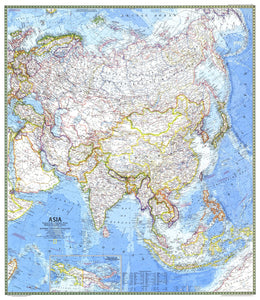 Asia Map 1971