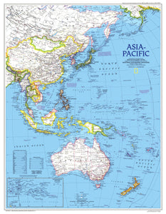 Asia-Pacific Map 1989