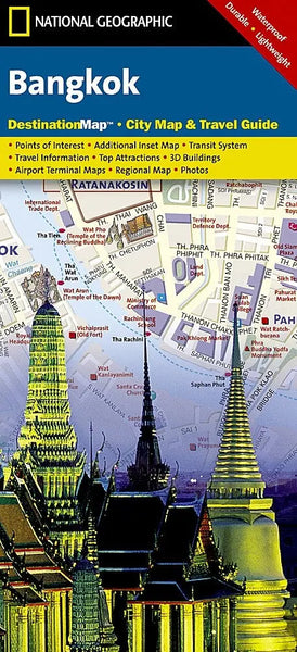 National Geographic Bangkok Destination Map Eastview