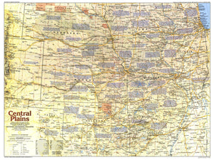 Central Plains Map 1985 Side 1