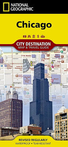 National Geographic Chicago, Illinois Street Map