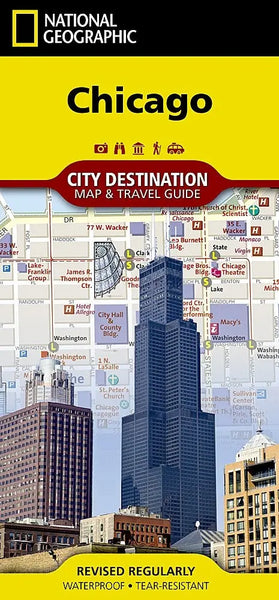 National Geographic Chicago, Illinois Street Map Eastview
