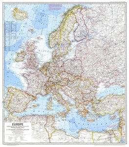 Europe Map 1969