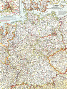 Germany Map 1959