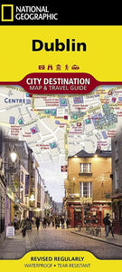 National Geographic Dublin Destination Map