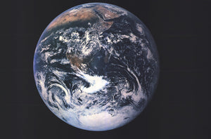 Earth From Space Map 1973