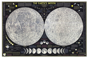 Earths Moon Map 1969