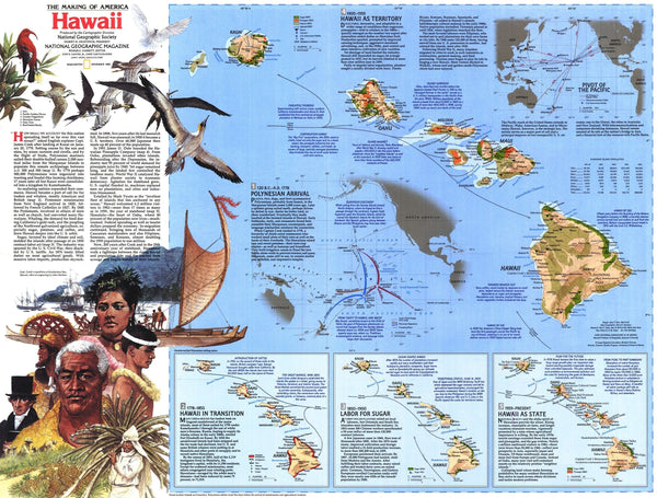 Hawaii Map 1983 Side 2 Maps.com