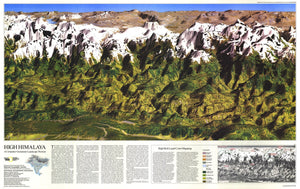 High Himalaya Map 1988
