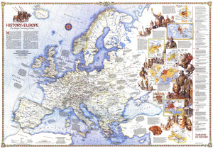 History Of Europe, The Major Turning Points Map 1983