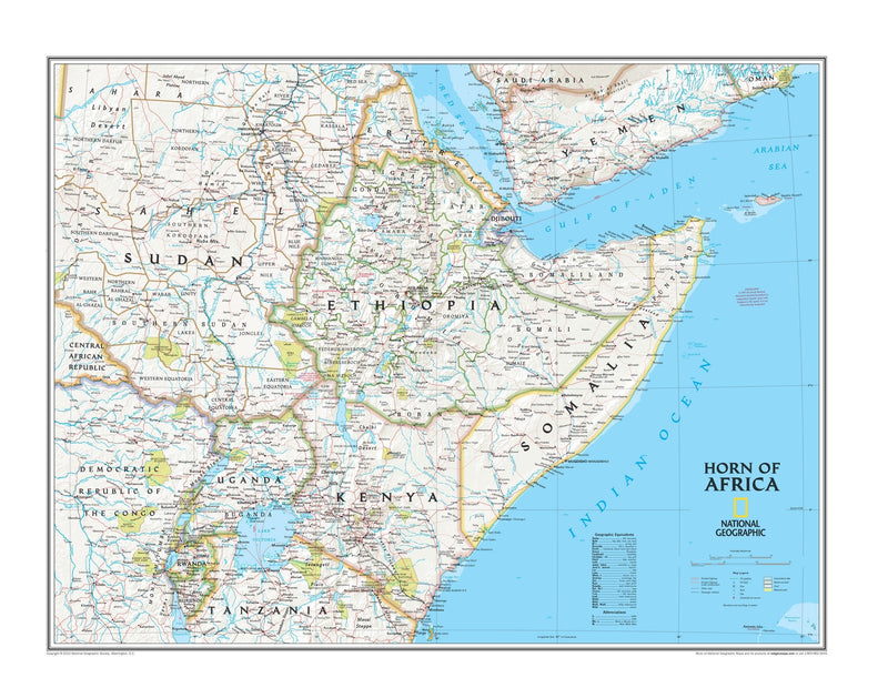Horn of Africa Maps.com