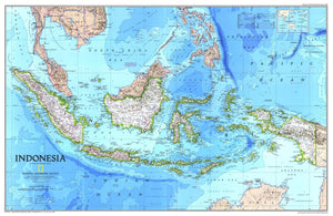 Indonesia Map 1996 Side 1 -  31