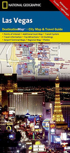 National Geographic Las Vegas, NV Destination Map