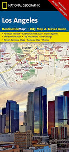 National Geographic Los Angeles, CA Destination Map