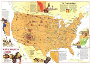 Native American Heritage Map 1991