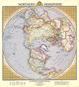 Northern Hemisphere Map