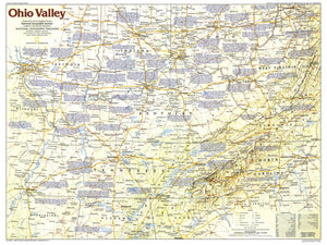 Ohio Valley Map 1985 Side 1