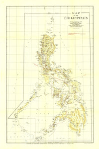 Philippines Map 1905