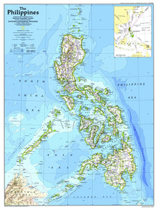 Philippines Map 1986