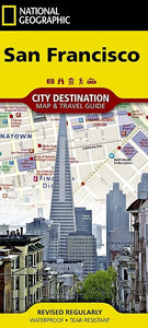 National Geographic San Francisco, CA Destination Map