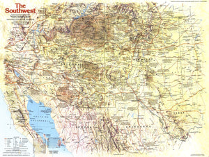 Southwest Map 1982 Side 1