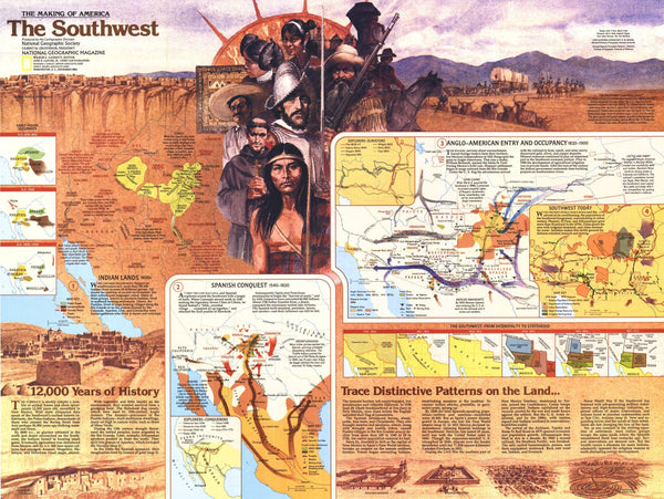 Southwest Map 1982 Side 2 Maps.com