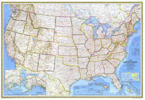 United States Map 1976 Maps.com