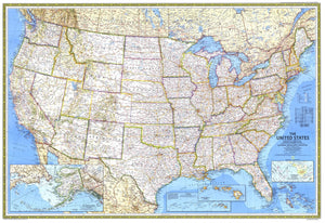 United States Map 1987