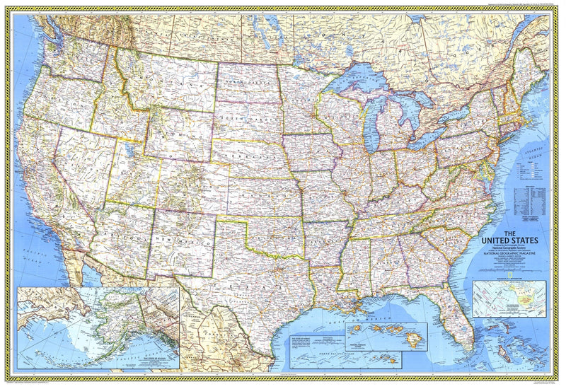 United States Map 1987 Maps.com