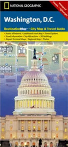 National Geographic Washington, DC Destination Map