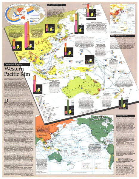 Western Pacific Rim Map 1989 | Map Geek.com