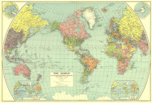 World Map 1932